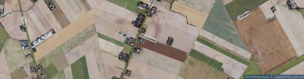 Zdjęcie satelitarne Brzozowa ul.