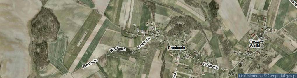 Zdjęcie satelitarne Brochocin ul.