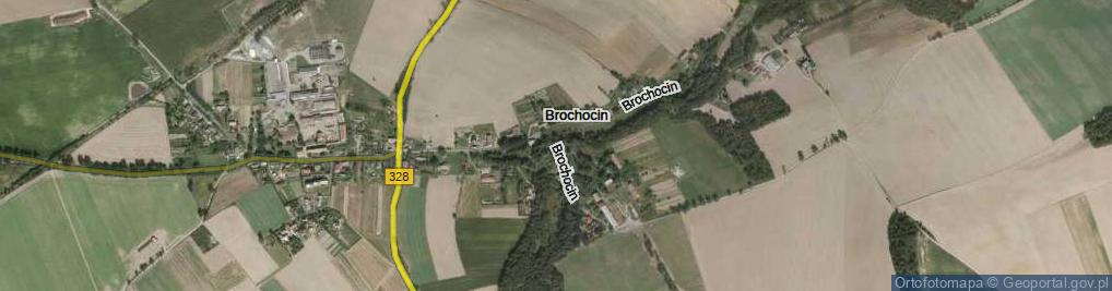 Zdjęcie satelitarne Brochocin ul.