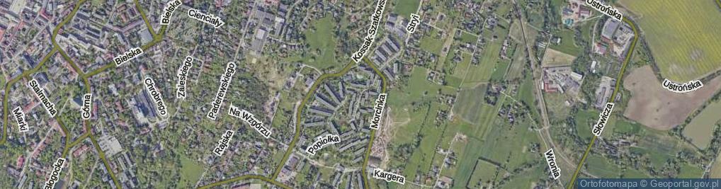 Zdjęcie satelitarne Brożka Ludwika ul.