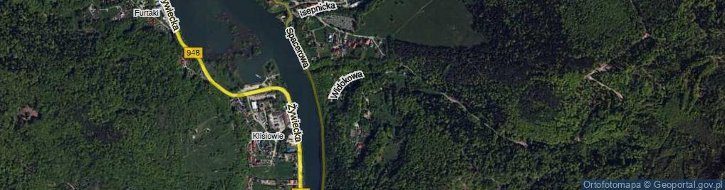 Zdjęcie satelitarne Brzozowa ul.