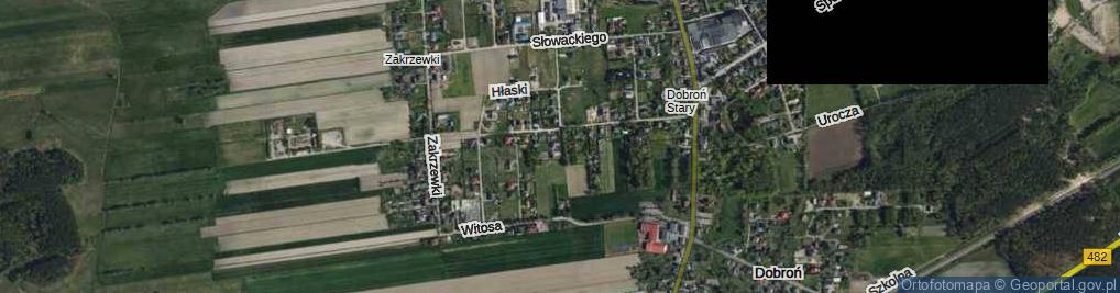 Zdjęcie satelitarne Broniewskiego Władysława ul.