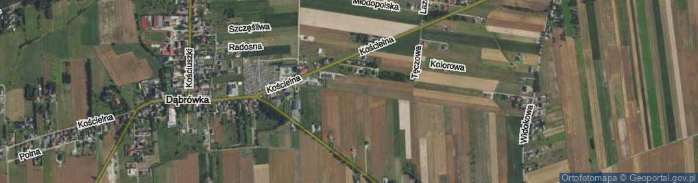 Zdjęcie satelitarne Brzechwy Jana ul.