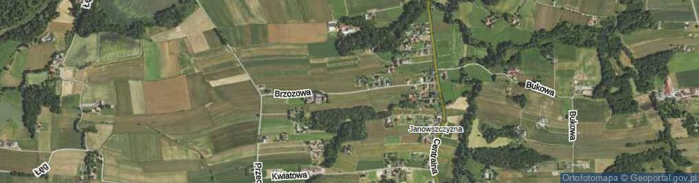 Zdjęcie satelitarne Brzozowa ul.