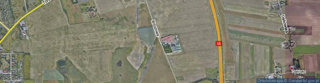 Zdjęcie satelitarne Brzozowa ul.