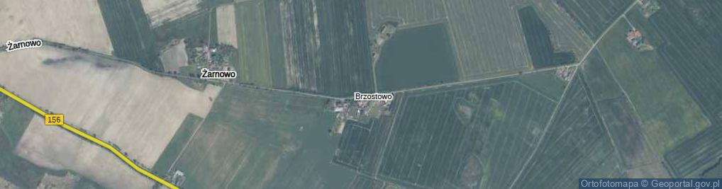 Zdjęcie satelitarne Brzostowo ul.