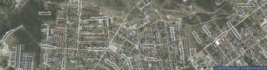 Zdjęcie satelitarne Brzechwy Jana ul.