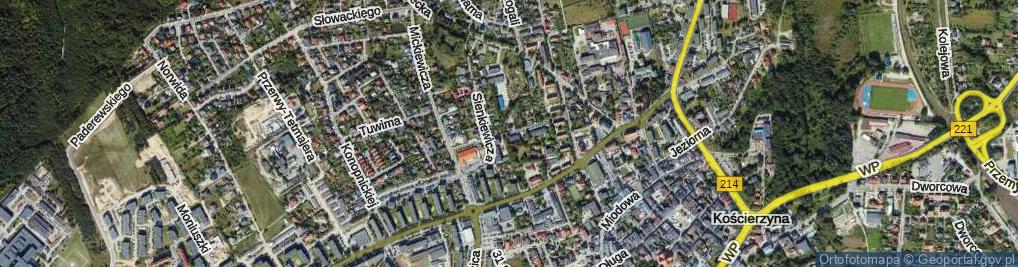 Zdjęcie satelitarne Brzechwy Jana ul.