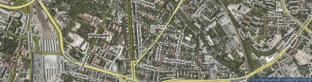 Zdjęcie satelitarne Brodowicza Józefa ul.