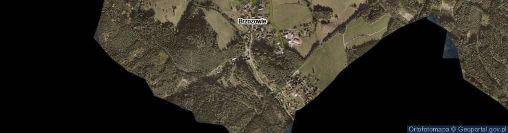 Zdjęcie satelitarne Brzozowie-Ceska Cermna ul.