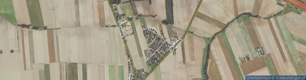 Zdjęcie satelitarne Brzozowa ul.