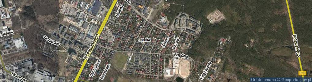 Zdjęcie satelitarne Broniewskiego Władysława ul.