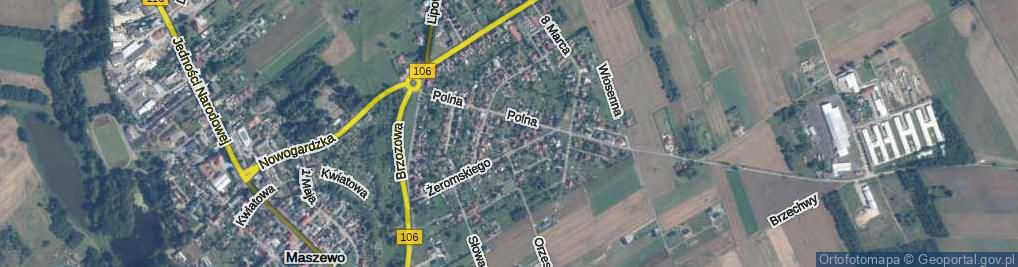 Zdjęcie satelitarne Broniewskiego Władysława ul.