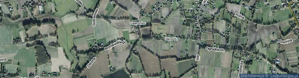 Zdjęcie satelitarne Broniewskiego ul.