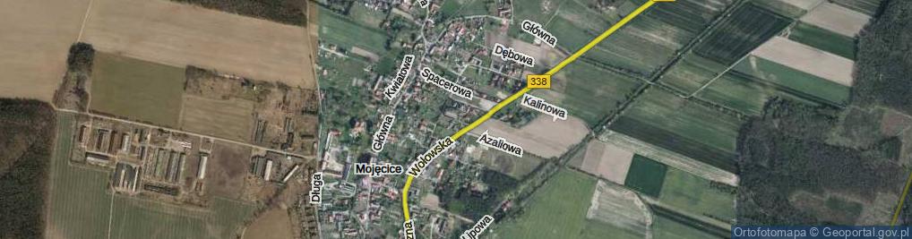 Zdjęcie satelitarne Brzozowa ul.