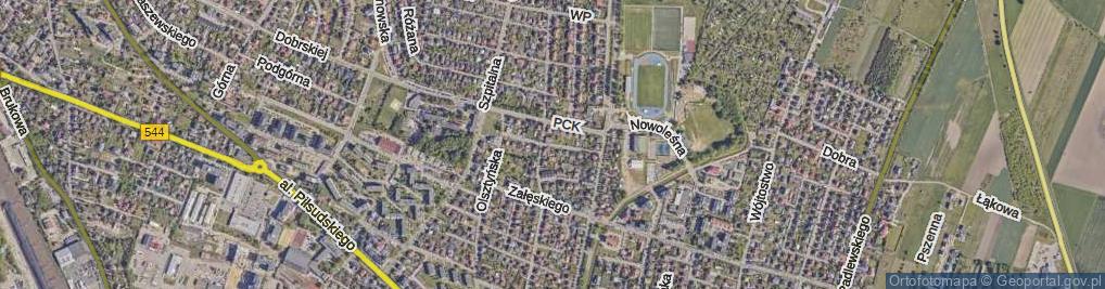 Zdjęcie satelitarne Braci Koszutskich ul.