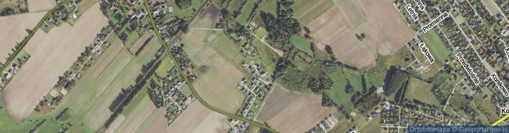 Zdjęcie satelitarne Brzozowa ul.