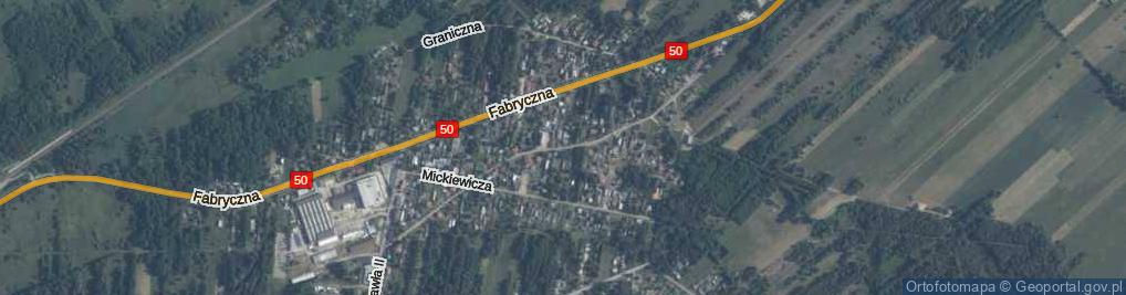 Zdjęcie satelitarne Broniewskiego Władysława ul.