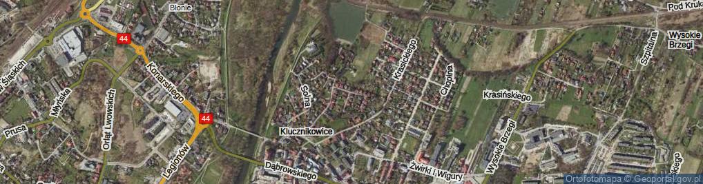Zdjęcie satelitarne Brzechwy Jana ul.