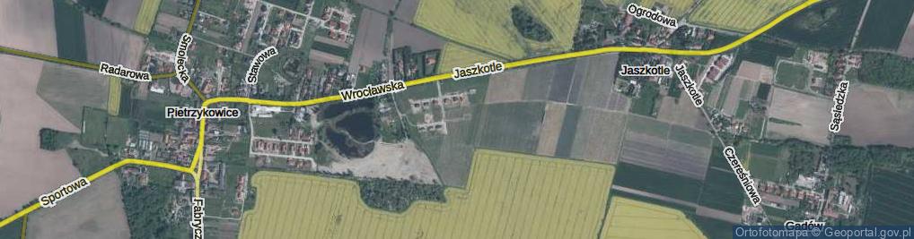 Zdjęcie satelitarne Brylantowa ul.