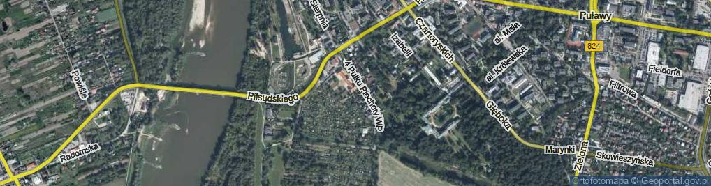 Zdjęcie satelitarne Browarna ul.