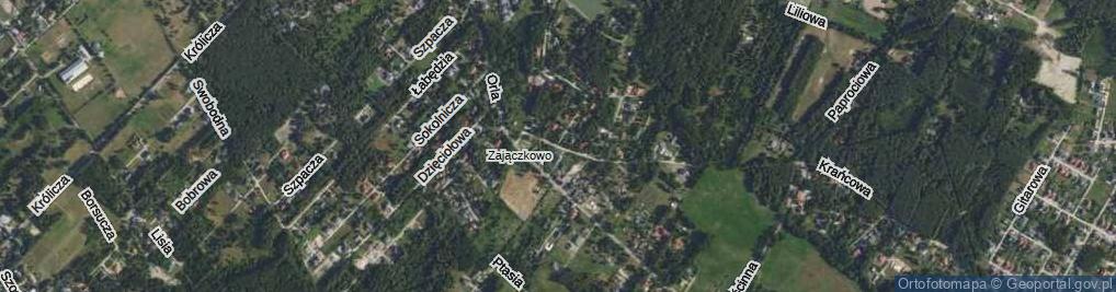 Zdjęcie satelitarne Bratkowa ul.