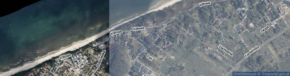 Zdjęcie satelitarne Brzozowa ul.