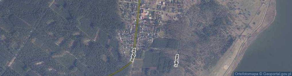 Zdjęcie satelitarne Brzozowa ul.