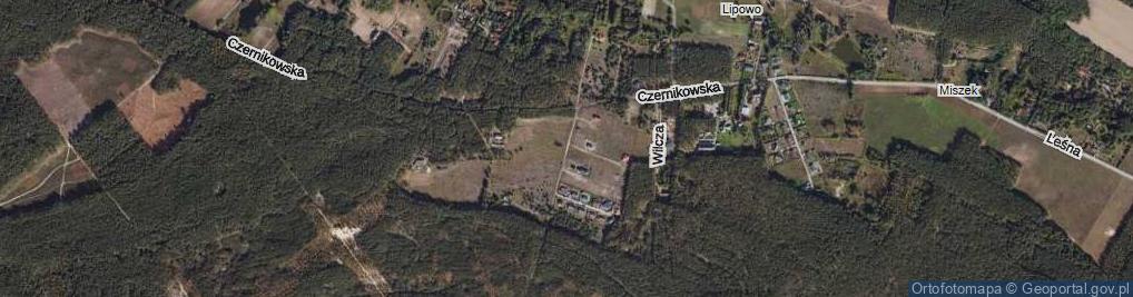 Zdjęcie satelitarne Brzozowa ul.