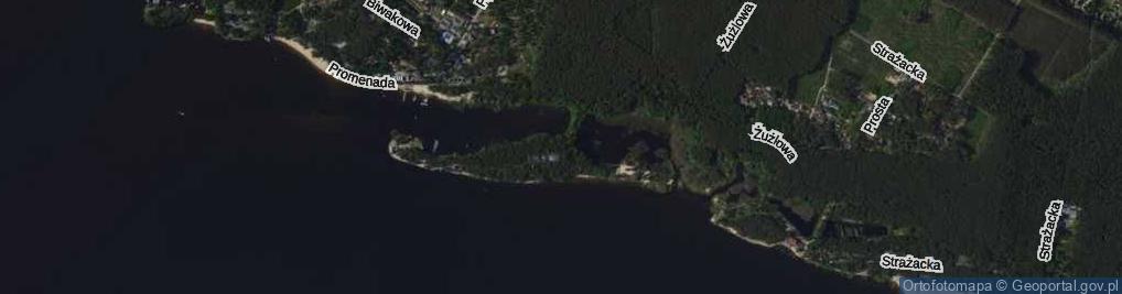 Zdjęcie satelitarne Brzeg Północny ul.