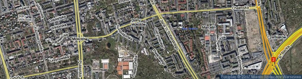 Zdjęcie satelitarne Braci Pillatich ul.