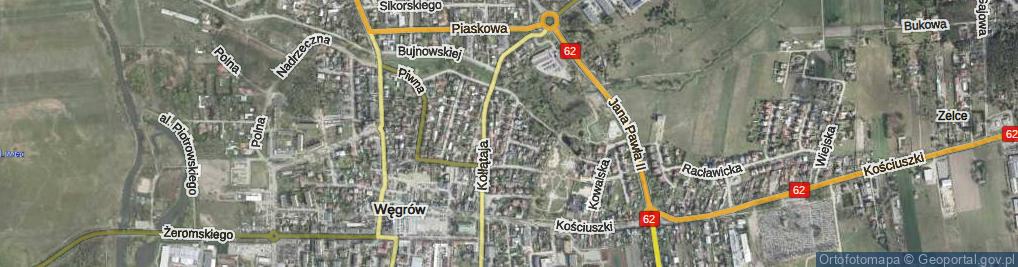 Zdjęcie satelitarne Broniewskiego Władysława ul.