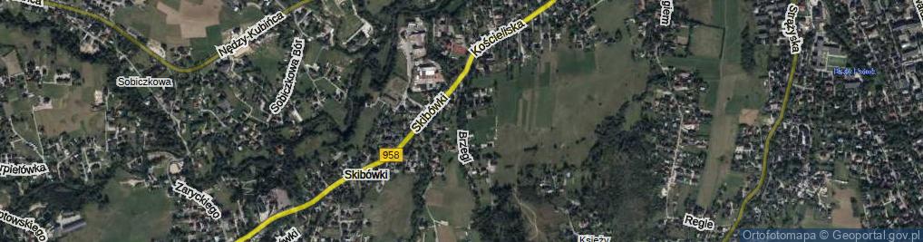 Zdjęcie satelitarne Brzegi Wojciecha ul.