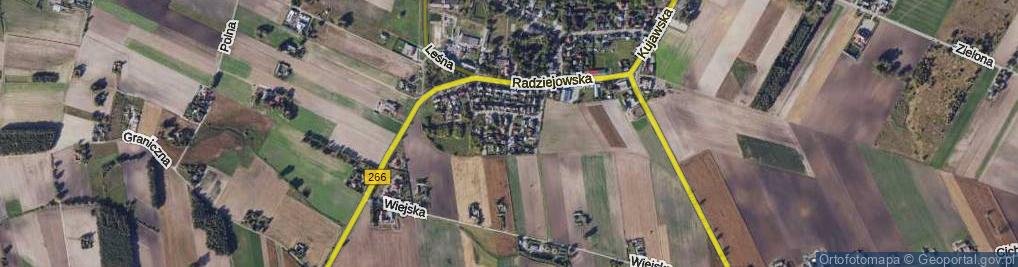 Zdjęcie satelitarne Brzozowa ul.