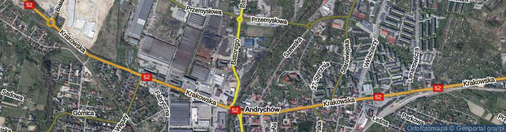 Zdjęcie satelitarne Bulwar Taborów Romskich ul.