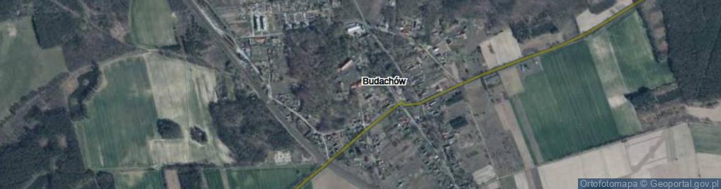 Zdjęcie satelitarne Budachów ul.