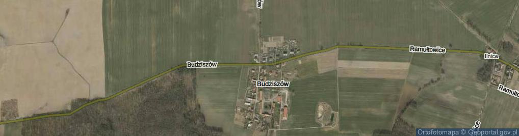 Zdjęcie satelitarne Budziszów ul.