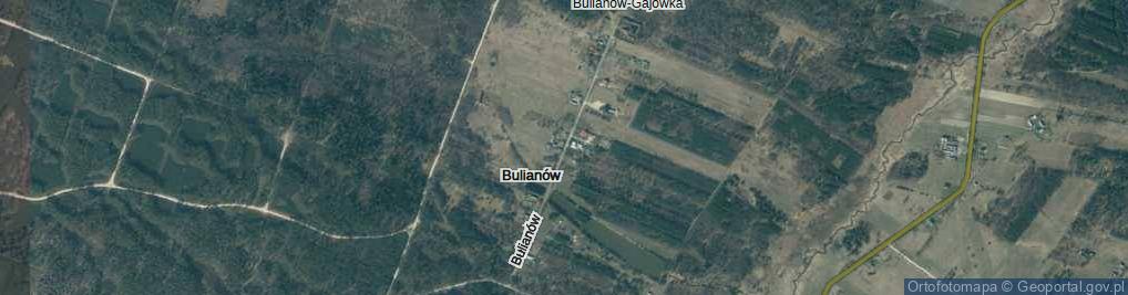 Zdjęcie satelitarne Bulianów ul.