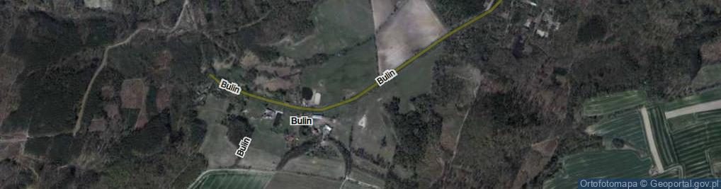 Zdjęcie satelitarne Bulin ul.