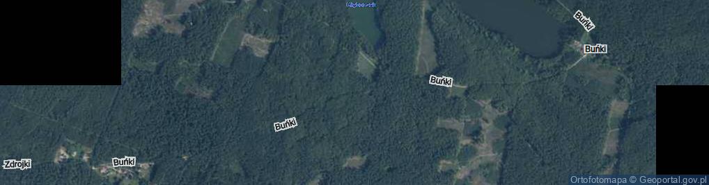 Zdjęcie satelitarne Buńki ul.