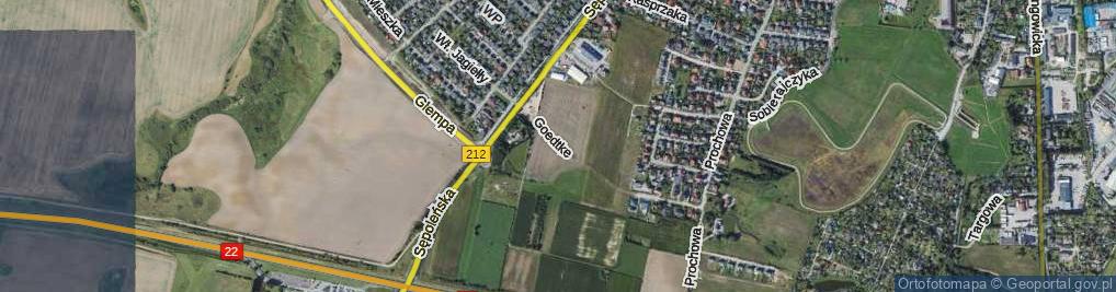 Zdjęcie satelitarne Bucholca Wojciecha ul.