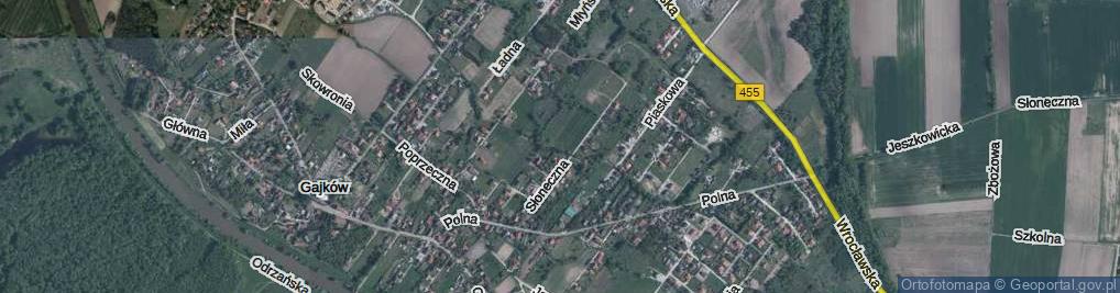 Zdjęcie satelitarne Bukowa ul.