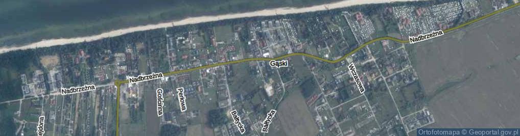 Zdjęcie satelitarne Bursztynowa ul.