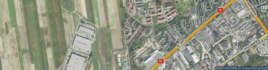 Zdjęcie satelitarne Bujnickiego Ignacego Adama ul.