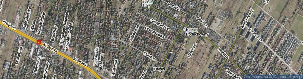 Zdjęcie satelitarne Bukowa ul.