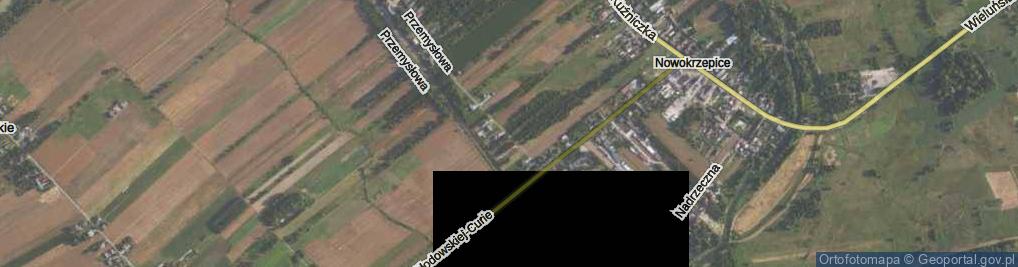 Zdjęcie satelitarne Bursztynowa ul.