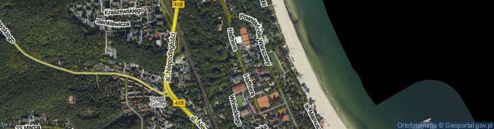 Zdjęcie satelitarne Budzysza Wosia ul.