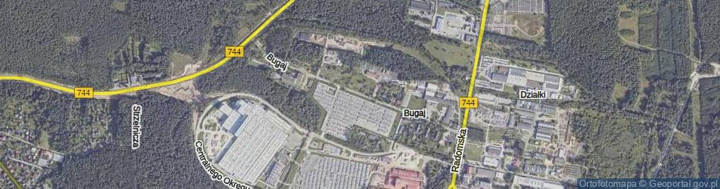 Zdjęcie satelitarne Bugaj ul.