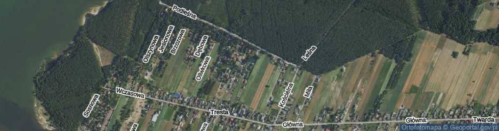 Zdjęcie satelitarne Bukowa ul.