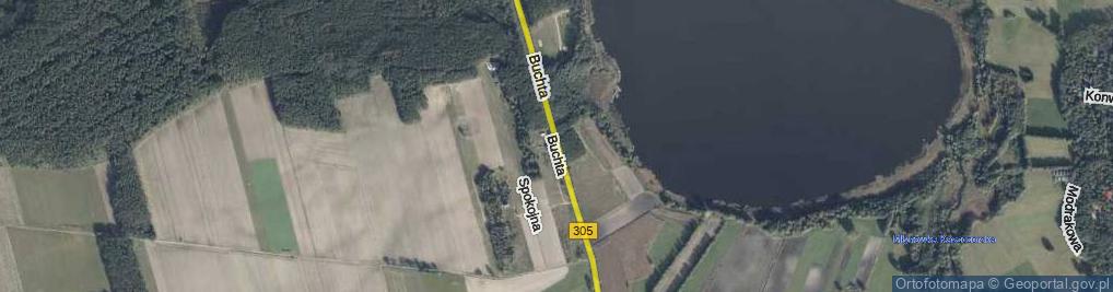 Zdjęcie satelitarne Buchta ul.